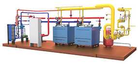 Проектирование котельных на газообразном топливе (газовых котельных)