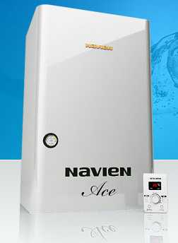 Настенный газовый двухконтурный котел NAVIEN Ace 13-40 кВт