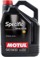 Моторное масло Motul Specific VW 504.00/507.00 5W30 5л