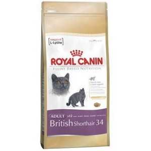 Корм для кошек породы Британская короткошерстная старше 12 месяцев Royal Canin British Shorthair 34 1 кг