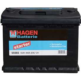 Аккумулятор HAGEN Starter 55565 