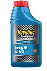 Моторное масло Texaco Havoline Energy MS 5W-30, 1л 