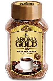 Кофе растворимый в rpaнулах AROMA GRAND 100r. 1/6 ст.б