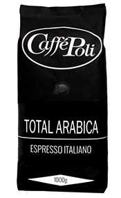 Кофе в зернах Caffe Poli Total Arabica 