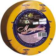 Сыр сычужный твердый Монарший 28%