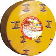 Сыр сычужный твердый Сметанковый
