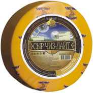 Сыр сычужный твердый Чиз-Лайт 25%