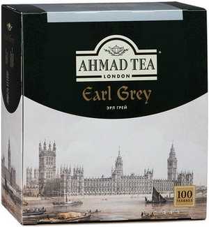 Чай Ahmad Tea черный Эрл Грей 100*2г