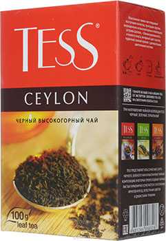 Чай Tess Ceylon листовой черный 100г 