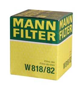 Масляный фильтр двигателя MANN W 818/82