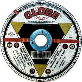 Круг абразивный шлифовальный GLOBE 150х7,0х22,2 A-R - Globe (Италия)