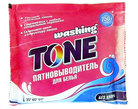 Пятновыводитель для белья Washing Tone 250 гр