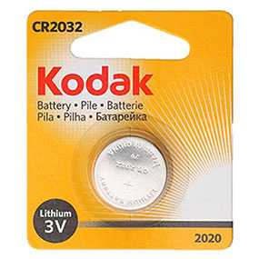 Батарейка Kodak KCR 2032-1 кнопочная, Kodak (Китай)