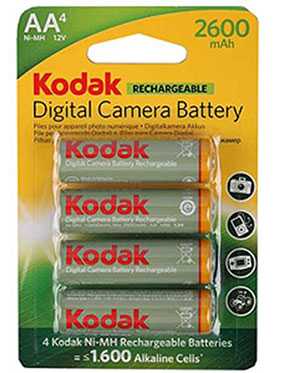  Аккумулятор Kodak KAARDC-4, 2600мАч, Kodak (Китай)