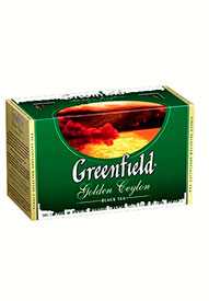Чай черный ГринФилд Golden Ceylon 25 пак./упак -GREENFIELD (Россия)