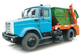 Автомобиль МКС-1/МКС-2700 мусоровоз контейнерный - ЗИЛ (Россия)