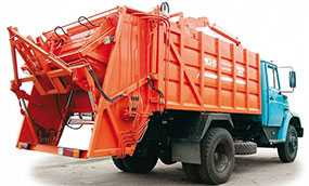 Автомобиль МКЗ-2703 мусоровоз с задней загрузкой - ЗИЛ (Россия)