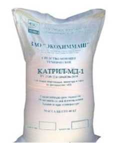 Среднещелочное моющее и дезинфецирующее средство Катрил-МД-1 (порошок) - ЭКОХИММАШ