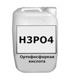 Фосфорная кислота (ортофосфорная кислота) 85% пищевая, канистра 35 кг (Китай)
