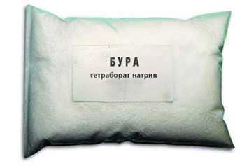 Бура (натрия тетраборат), мешок 25 кг (Турция)