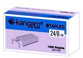 Скоба для степлера №24/8 Kangaro, 1000 шт - KANGARO INDUSTRIES