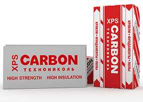 Пенополистирол экструзионный XPS CARBON PROF 300, 580х1180х20 мм - ТЕХНОПЛЕКС