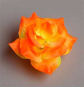 Головка цветочная искусственная Роза малая Бьянка 42 - ДИШЕР