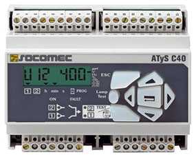 Переключатель (реле контроля) SOCOMEC ATyS C40 - SOCOMEC
