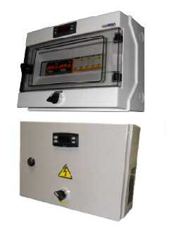 Шкаф управления для 3-4 воздухоохладителей (1 канал управления вентиляторов) серия ЕВ - РефЮнитс
