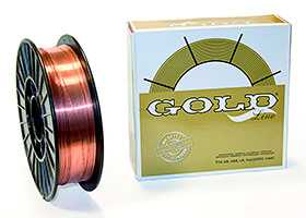 Проволока сварочная GOLD G3Si1 ф 0,6 мм D100 (1кг)