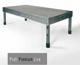 Сварочный стол 3D Profi Premium Line Demmeler, 1000х1000x850 мм, с 4-мя стандартными опорами - Demmeler