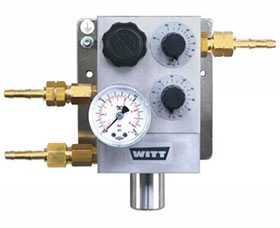 Газосмеситель WITT MM-FLEX для 2-х определённых газов до 216 норм.л/мин - WITT