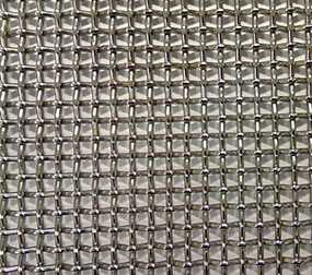 Сетка тканая из нержавеющей стали (ткань техническая), ячейка 0,125 мм