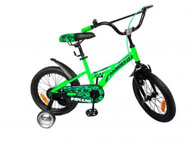 Велосипед для девочек и мальчиков от 4-х лет Amigo Impulso 16'