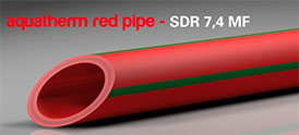 Трубы для пожаротушение red system SDR 7,4 MF 