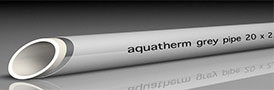 Трубы отопление, система «тёплых полов» Aquatherm grey pipe PEX