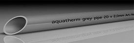Трубы отопление, система «тёплых полов» Aquatherm grey pipe PВ 