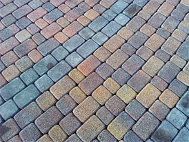 Плиты бетонные для тротуаров П18.12.6-М, 6-МЦ-к, Старый город