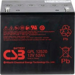 Аккумулятор для ИБП CSB GPL12520 (12В/52 А·ч) 