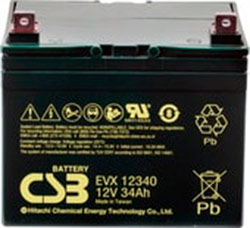 Аккумулятор для ИБП CSB EVX12340 (12В/34 А·ч) 