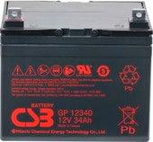 Аккумулятор для ИБП CSB GP12340 (12В/34 А·ч) 