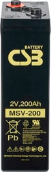 Аккумулятор для ИБП CSB MSV200 (2В/200 А·ч) 
