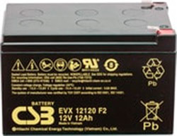 Аккумулятор для ИБП CSB EVX12120 F2 (12В/12 А·ч) 