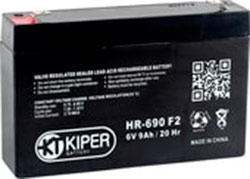 Аккумулятор для ИБП Kiper HR-690 F2 (6В/9 А·ч) 