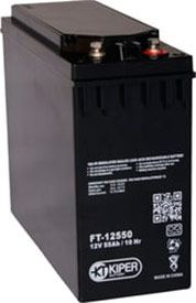 Аккумулятор для ИБП Kiper FT-12550 (12В/55 А·ч) 