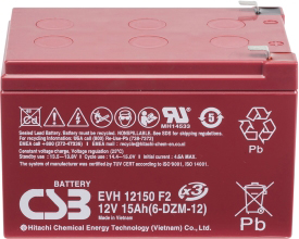 Аккумулятор для ИБП CSB EVH12150 (12В/15 А·ч) 