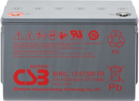 Аккумулятор для ИБП CSB XHRL12475W (12В/120 А·ч)
