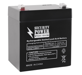 Аккумулятор для ИБП Security Power SP 12-4,5 F1 (12В/4.5 А·ч) 