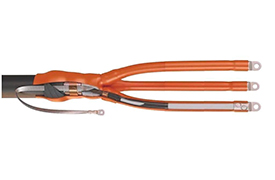 Муфты кабельные до 1 Кв для кабелей с бумажной изоляцией концевые внутренней установки для трёхжильных кабелей